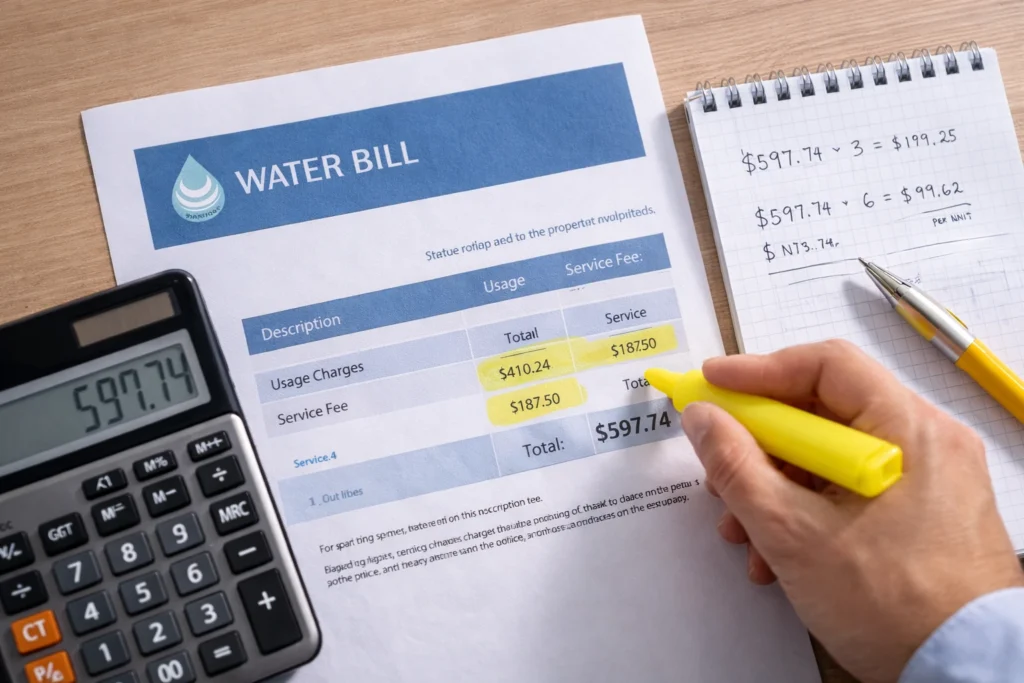 How Water Charges Are Calculated?