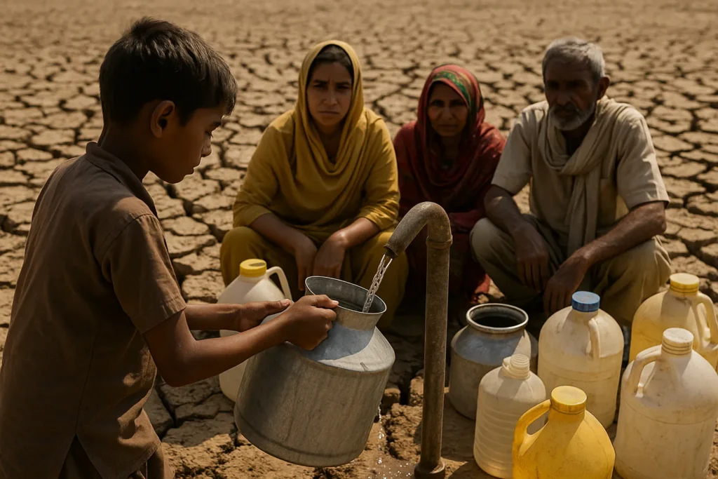 Countries with water scarcity problem
