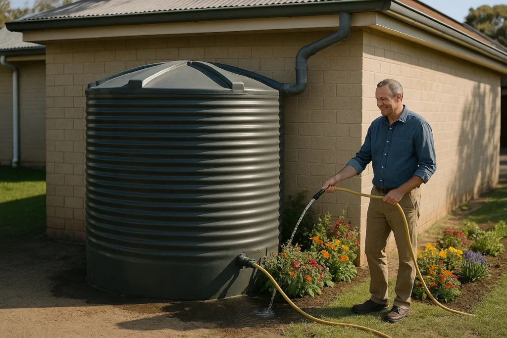 Rainwater Tanks Support Group Water-Saving Goals