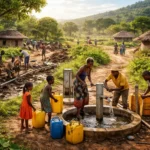 Residents maintain community water projects