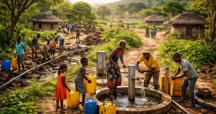 Residents maintain community water projects