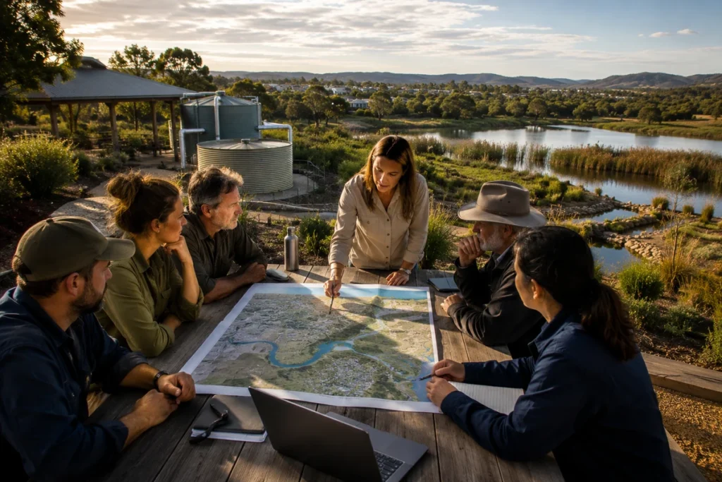 Building Climate-Resilient Water Through Stakeholder Engagement and Land Use